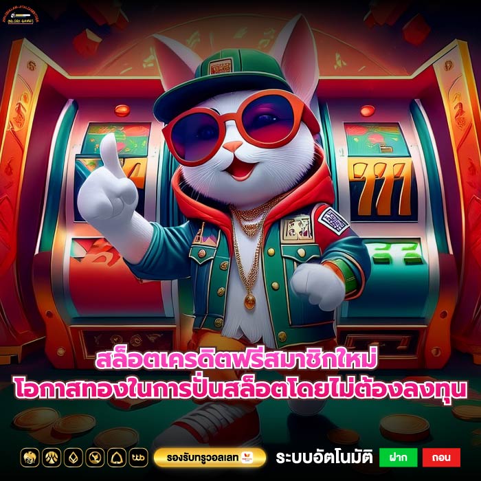 สล็อตเครดิตฟรีสมาชิกใหม่ โอกาสทองในการปั่นสล็อตโดยไม่ต้องลงทุน